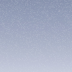 Modern winter background with snowflakes. Vector illustration