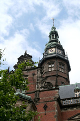 Tower of  the historic University building in the Centre