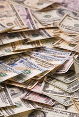 Various dollar banknotes