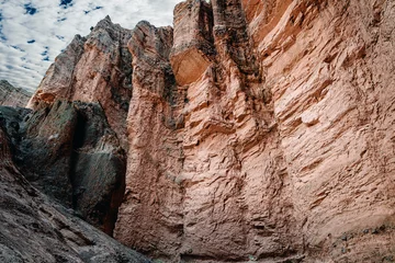 Crédence de cuisine en verre imprimé Canyon canyon dans la vallée de la mort