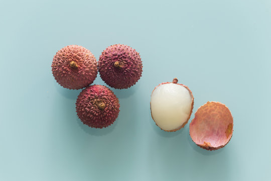 Lychee / Healthy and juicy fruits.