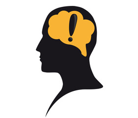 Attention sign in human mind