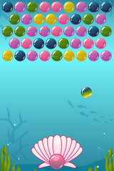 Bubble Shooter Under the Sea Game