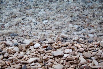 Sharp strong rock texture landscape