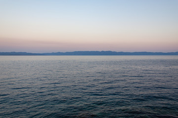 Beautiful landscape of Adriatic Sea