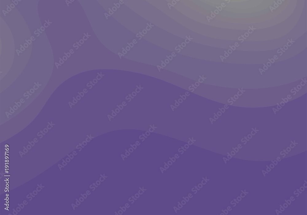 Fototapete abstract violet topographic contours lines of mountains. topography map art curve line drawing backg