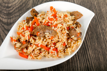 Asian rice - Plov
