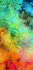 Bright Colorful Abstract