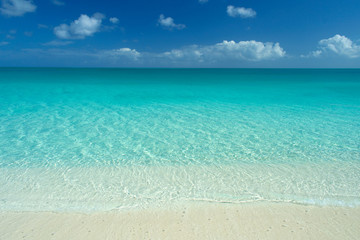 Fototapeta na wymiar Idyllic caribbean beach