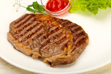 Rib eye steak