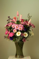 Obraz premium The gift of flowers.