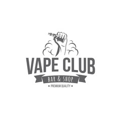 vape vector badges