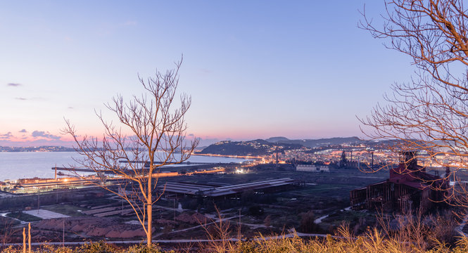 3o years of Landscape devastation in Bagnoli, Naples, Italy