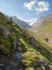 A Hikers view - high up and free