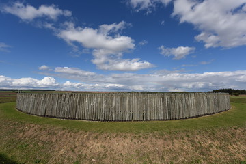 Fototapeta premium Sonnenobservatorium bei Goseck