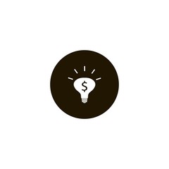 Money Making Ideas icon. flat design