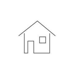 logo house icon. Element of buildings for mobile concept and web apps. Icon for website design and development, app development. Premium icon