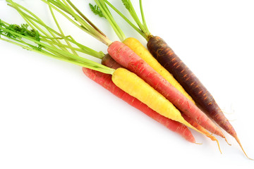 Rainbow carrots