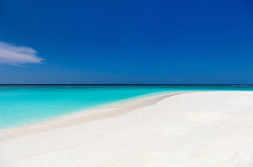 Fototapeta premium Beautiful tropical beach at Maldives