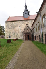 Fototapeta na wymiar Schloss Goseck an der Saale