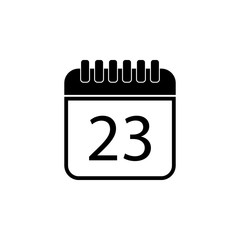 the calendar icon. Element of calendar for mobile concept and web apps. Icon for website design and development, app development. Premium icon