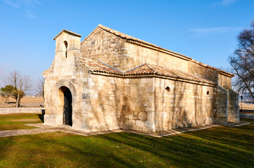 Fototapeta na wymiar San Juan de Baños. Visigothic church