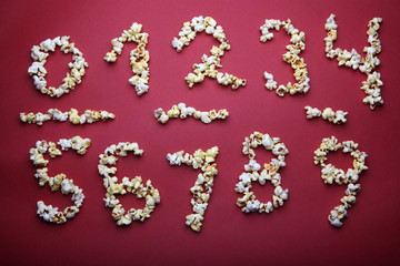 Pop corn Numbers