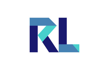 RL Ribbon Letter Logo