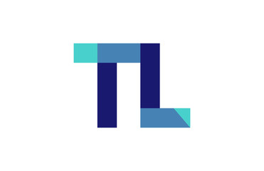 TL Ribbon Letter Logo