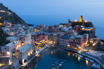 Evening in Vernazza 