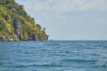 Fototapeta premium Ocean island summer Krabi Thailand