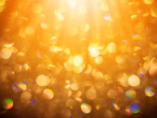 Crystal chandelier close-up. Glamour background with copy space