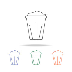 Disposable coffee cup icon. Element of bathroom tools multi colored icon for mobile concept and web apps. Icon for website design and development, app development. Premium icon