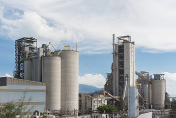 Exterior of chemical factory