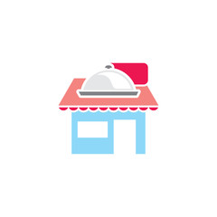 Food Shop Logo Icon Design