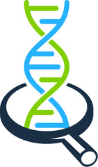Find Dna Icon Logo Design Element