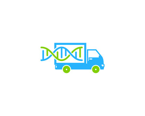Delivery Dna Icon Logo Design Element