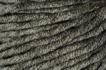 Closeup of wool fabric