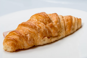 croissant ham and cheese