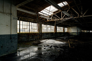 Fototapeta na wymiar Abandoned National Acme Factory - Cleveland, Ohio