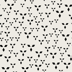 Seamless pattern background. Modern abstract and Classical antique concept. Geometric creative design stylish theme. Illustration vector. Black and white color. Rectangle Diamond square shape
