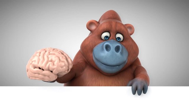 Fun orang-outan - 3D Animation