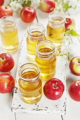 Fresh apple juice