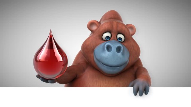 Fun orang-outan - 3D Animation