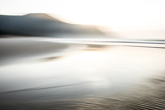 The Groot Estuary mouth as it flows into the sea