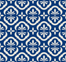 seamless pattern with floral elements