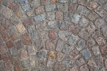 Cobble Stone Road Background.