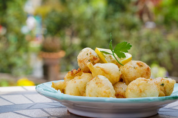 ゼッポリーネ / Fritto di arghe
