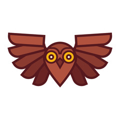 Owl vector icon