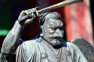 Obraz premium Tengu in Mt.takao in tokyo Japan